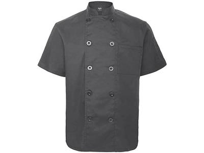 Double Breasted Short Sleeve Chef Coat